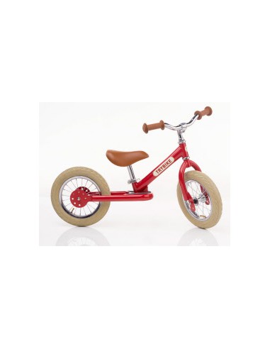 Trybike steel loopfiets rood vintage