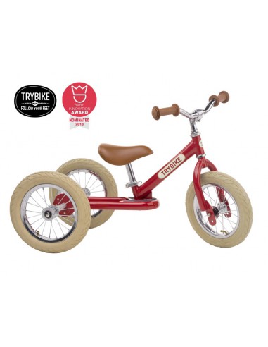 Trybike steel 2in1 rood vintage