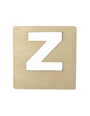 Houten Latletter Z