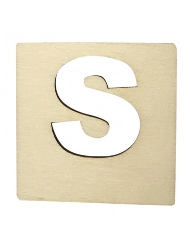 Houten Latletter S