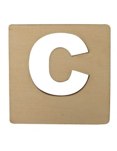 Houten Latletter C