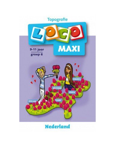 Loco Topografie Nederland (Maxi)