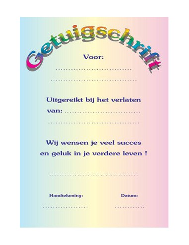 Getuigschrift