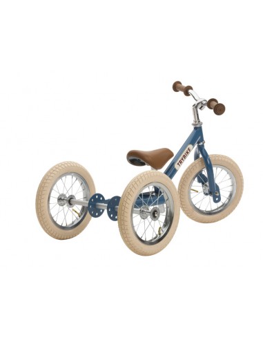 Trybike steel 2in1 blauw vintage