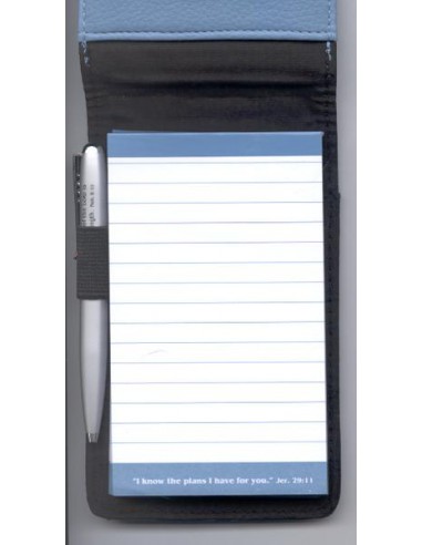 Deluxe Pocket Notepad Light Blue