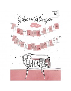 LUV Geboorteslinger Meisje