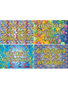 Miniposter Felicitatie