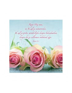 Wandbord kunststof roep Mij...