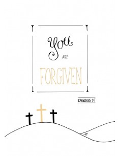 You are forgiven