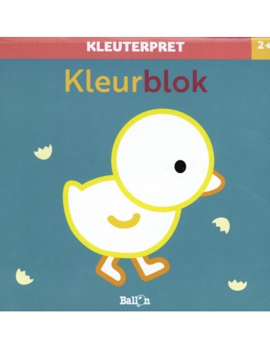 Kleurblok 2+ kuiken