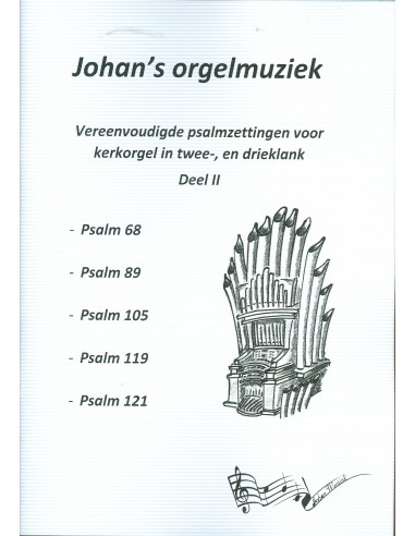 Psamzetting dl 2 voor kerkorgel 2+3klank