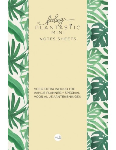 Feeling Plantastic mini Notes Sheets