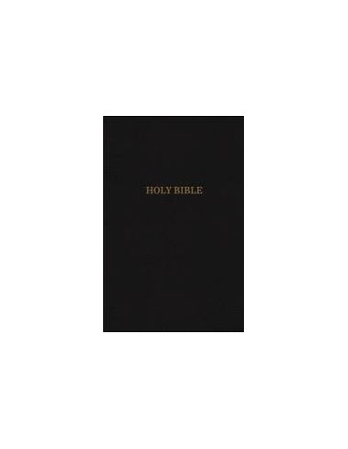 KJV - Thinl. CP Bible, Black Leathersoft