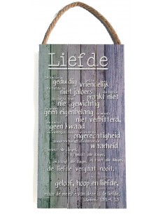 De liefde is 1Korinthe 13