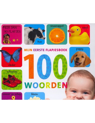 Mijn eerste flapjesboek 100 woorden