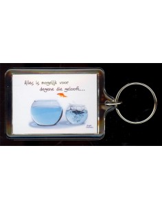 Sleutelhanger alles is...