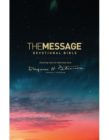 Message devotional bible colour hardcove