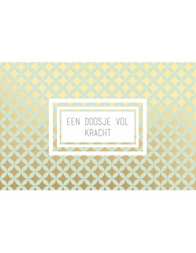 Een doosje vol kracht