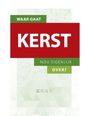 Traktaat waar gaat kerst nou  s25