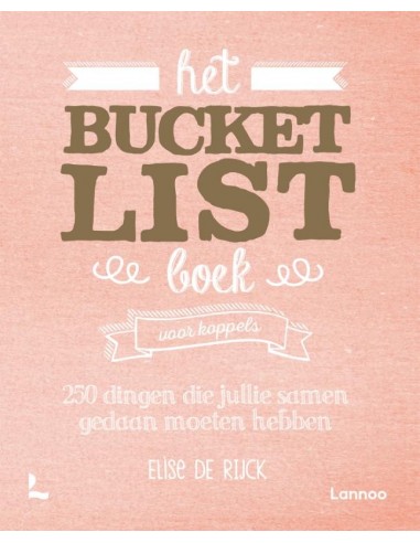 Bucketlist boek voor koppels