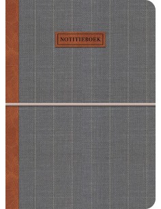 Notitieboek lichtgrijs...
