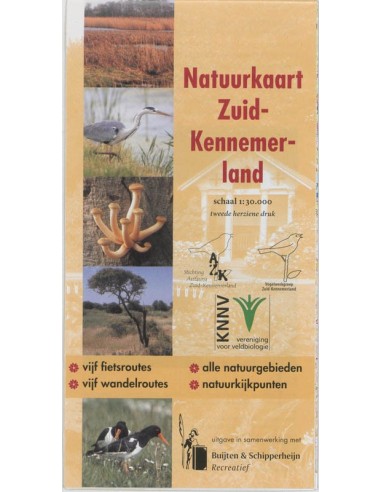 Natuurkaart zuid-kennemerland
