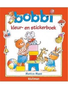 Bobbi kleur- en stickerboek