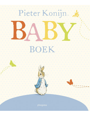 Pieter konijn babyboek