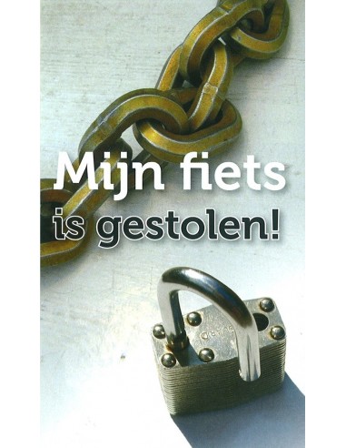 Traktaat mijn fiets is gestolen  s25