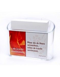 Memohouder maar die de...