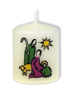 Stompkaarsje 6/5cm...