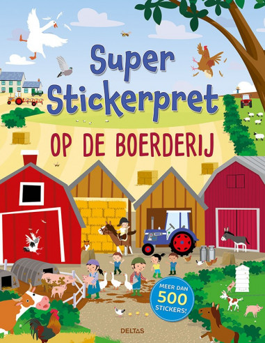 Super stickerpret - Op de boerderij