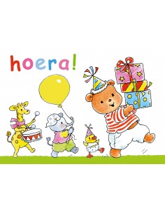 Ansichtkaart 15x10,5 bobbi...