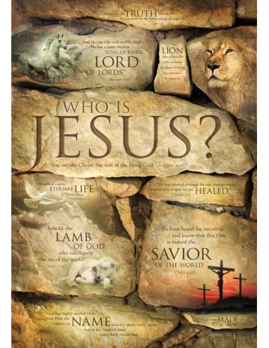 Poster A3 Who is Jesus?