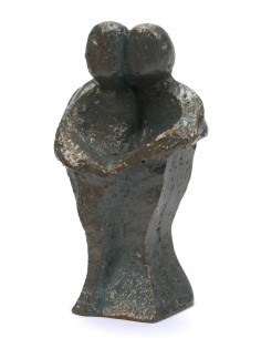 Beeld samen 6cm blauw