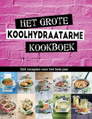 Grote koolhydraatarme kookboek