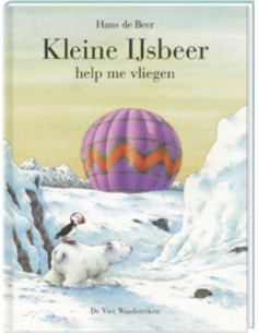 Kleine ijsbeer help me vliegen