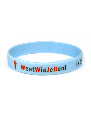 Armband WWJB weet wie je bent