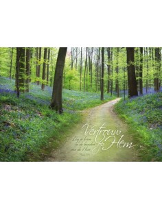 Poster A3 Vertrouw op Hem