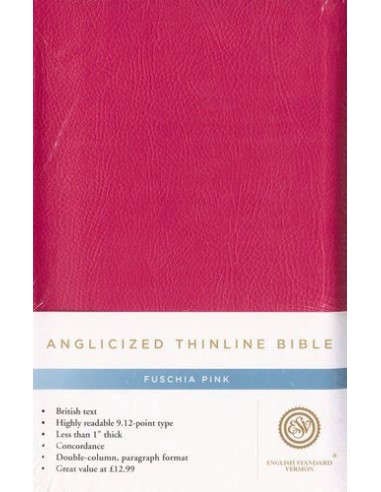 ESV Angicised thinline bible