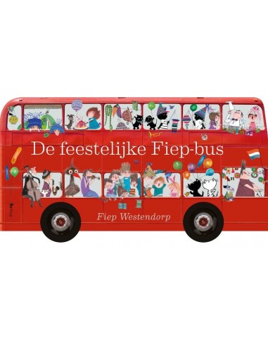 Feestelijke fiep bus