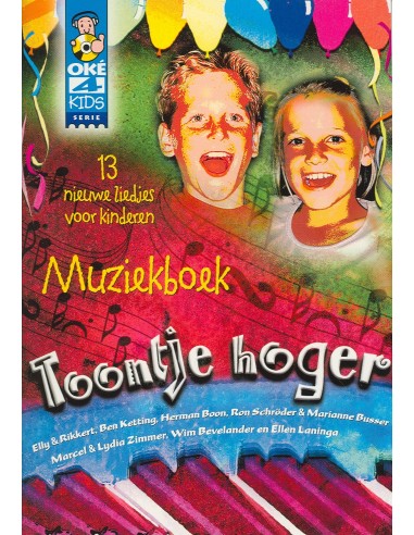 TOONTJE HOGER  MUZIEKBOEK