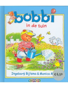 Bobbi in de tuin