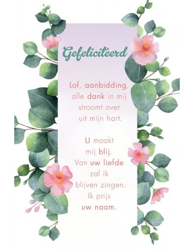 Gefeliciteerd (Sela-tekst)