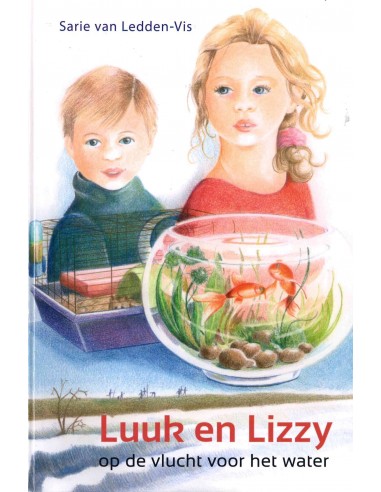 Luuk en lizzy op de vlucht voor het wate