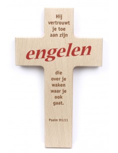 Kruis 20cm Hij vertrouwt je...