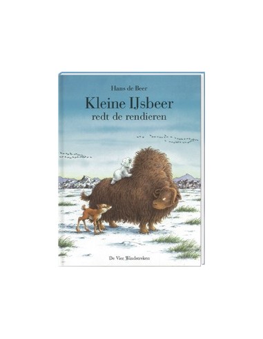 Kleine IJsbeer redt de rendieren