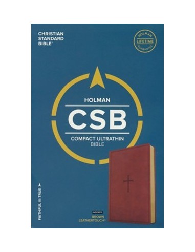 CSB compact ultrathin bible index
