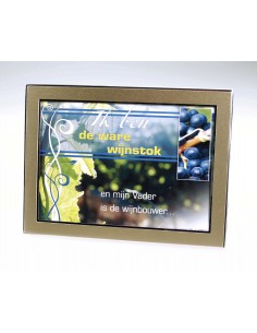 Fotolijst goudkl joh 15:1...