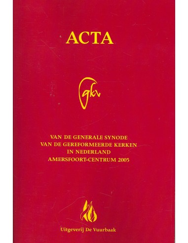Acta 2005 generale synode geref kerken i